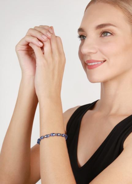 Blau - Petit Glamour d'Afrique - Armband von Konplott